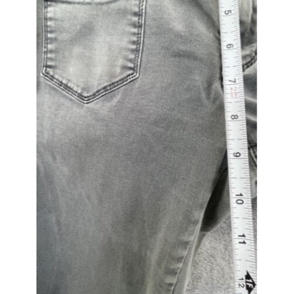 Club Monaco Women's Gray Denim Jeans Size 10 Cotton Blend Slim - Picture 9 of 12